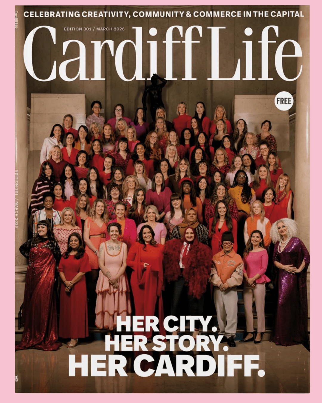 Cardiff Life Cover Shoot - Arianwen Jewellery 