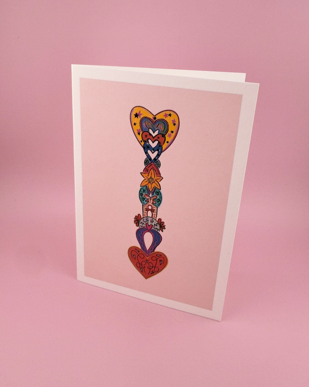 Lovespoon A6 Greeting Card