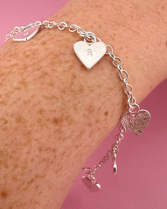 Charm Bracelet or Necklace Chain – Sterling Silver