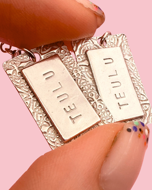 (Made to order) Celtic knot Necklace - solid silver