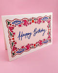 Happy Birthday A6 Greeting Card
