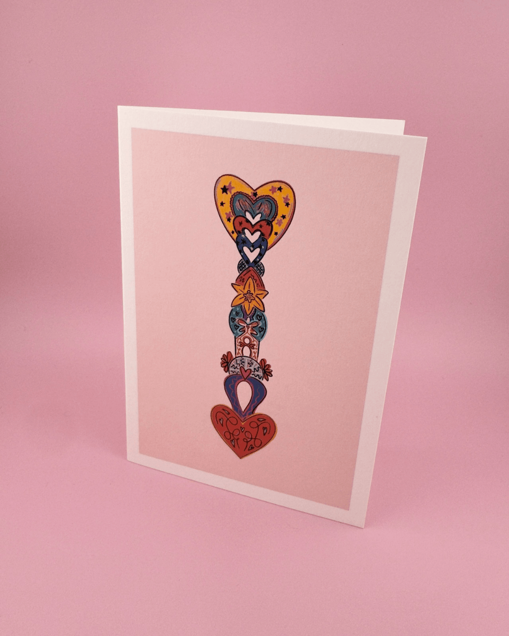 Lovespoon A6 Greeting Card - Arianwen Jewellery